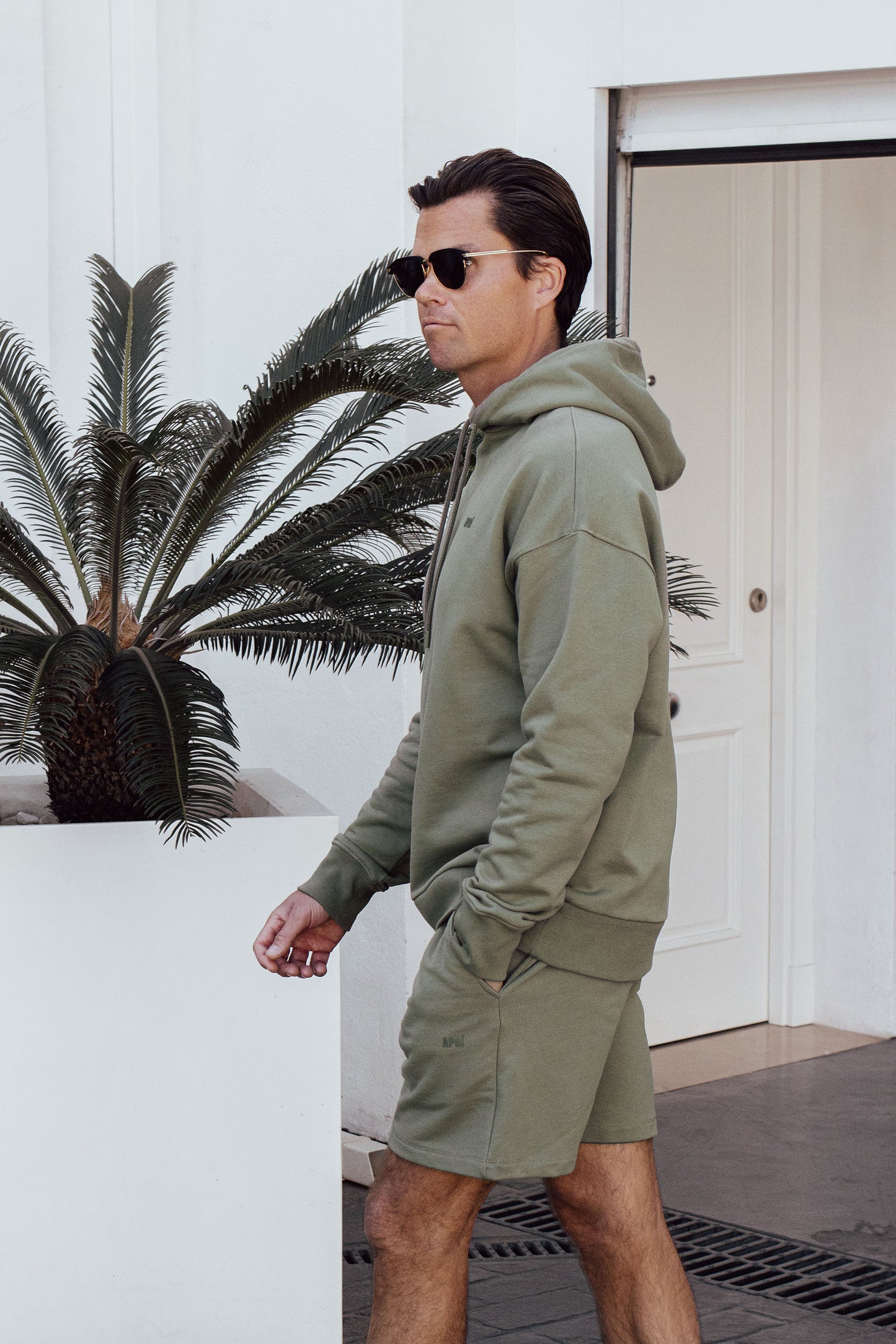 Men's Sweat Shorts Ocean Green