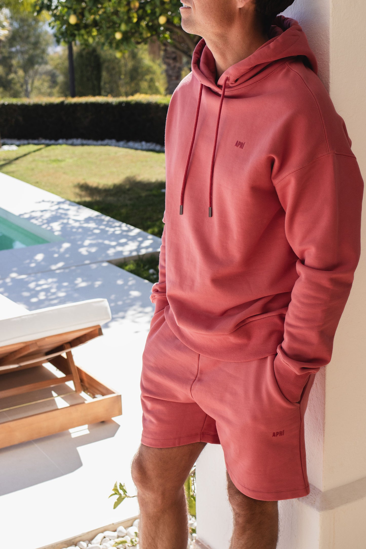 Aprishield Men's Hoodie Nantucket Red