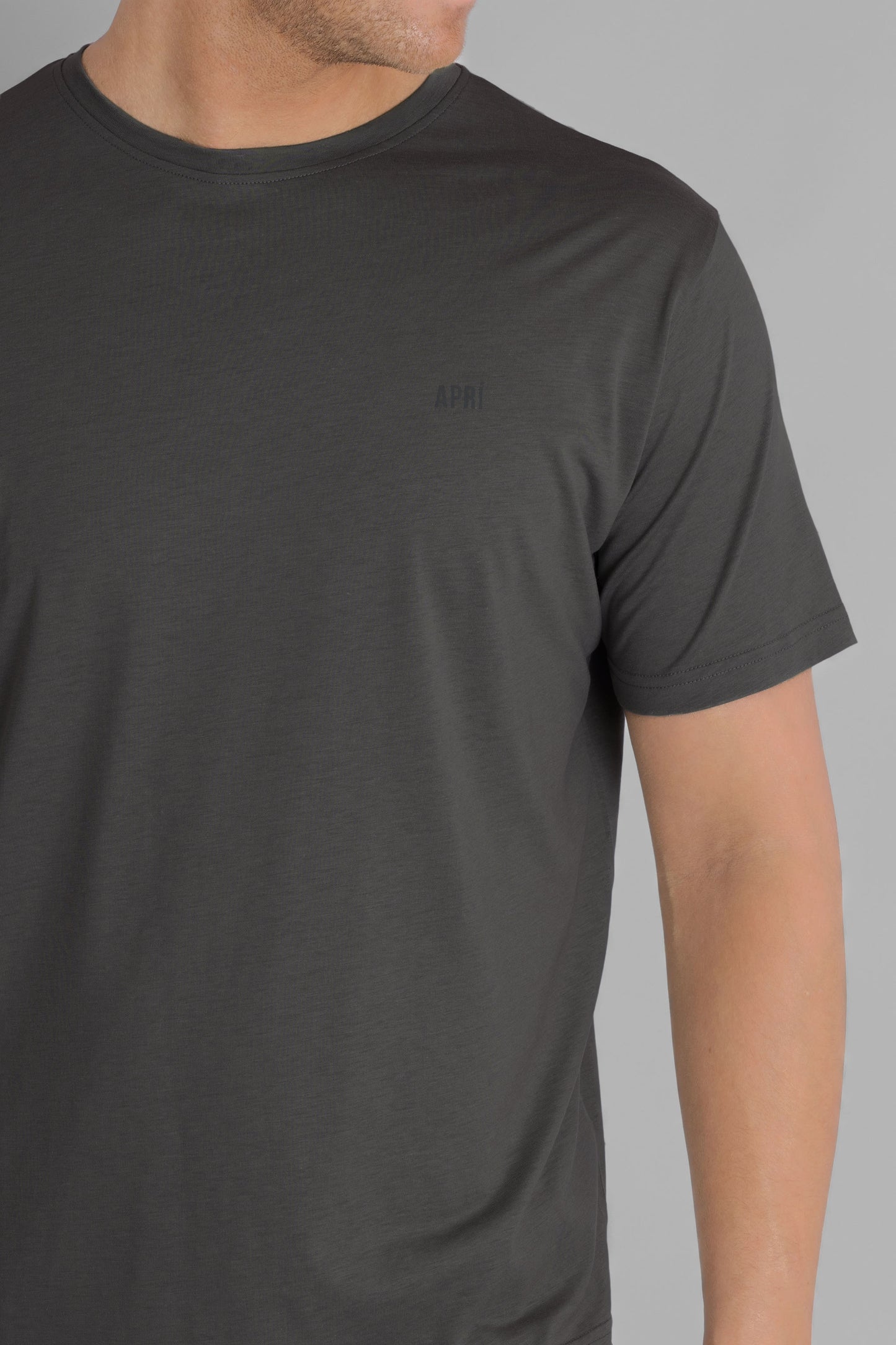 Lyocell asphalt t-shirt 