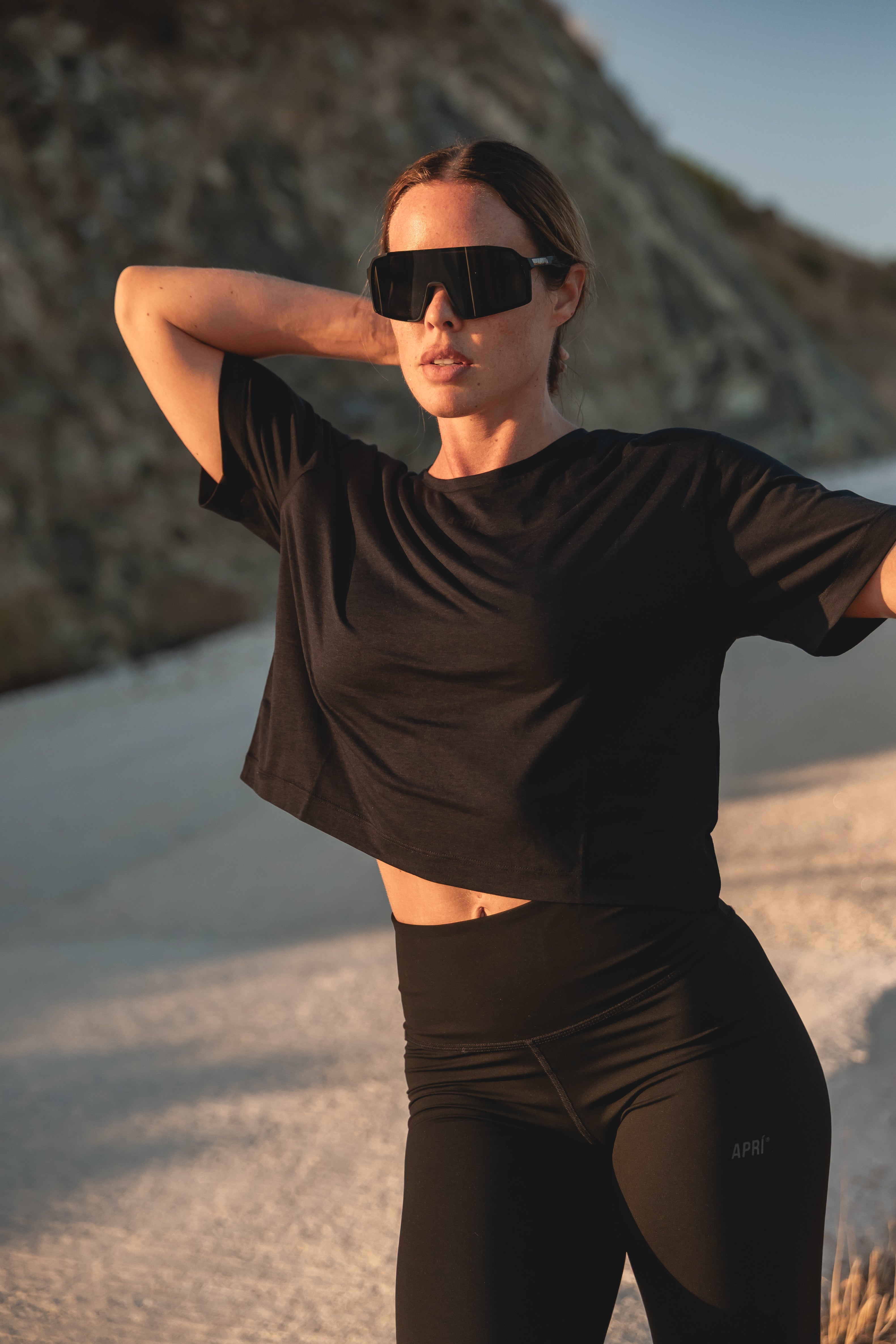 APRÍSHIELD LYOCELL CROPPED TEE