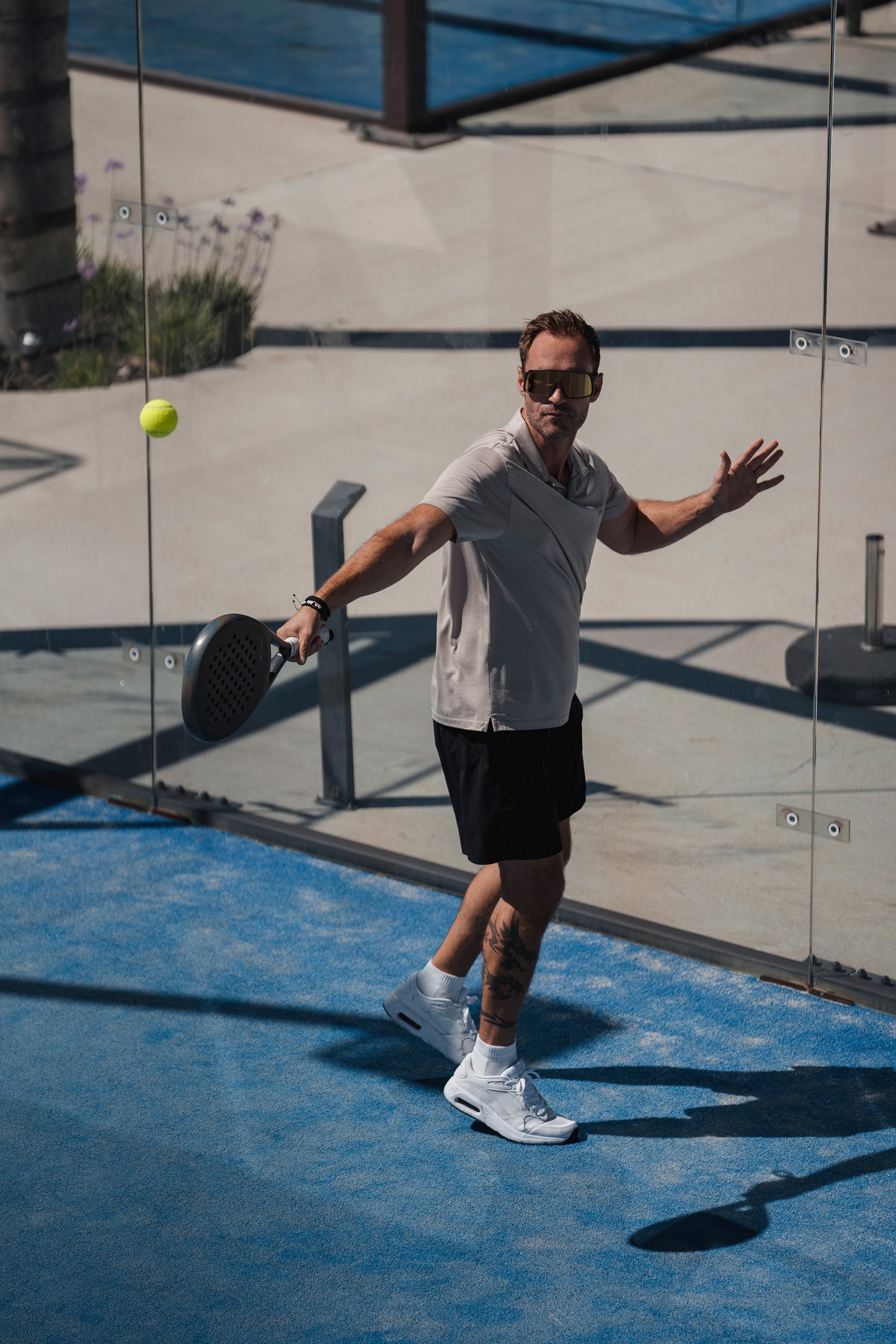 apríshield putty lyocell polo padel