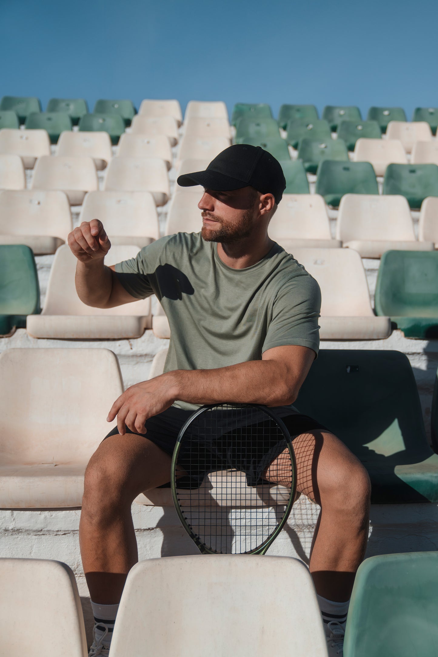 apríshield ocean green lyocell t-shirt tennis