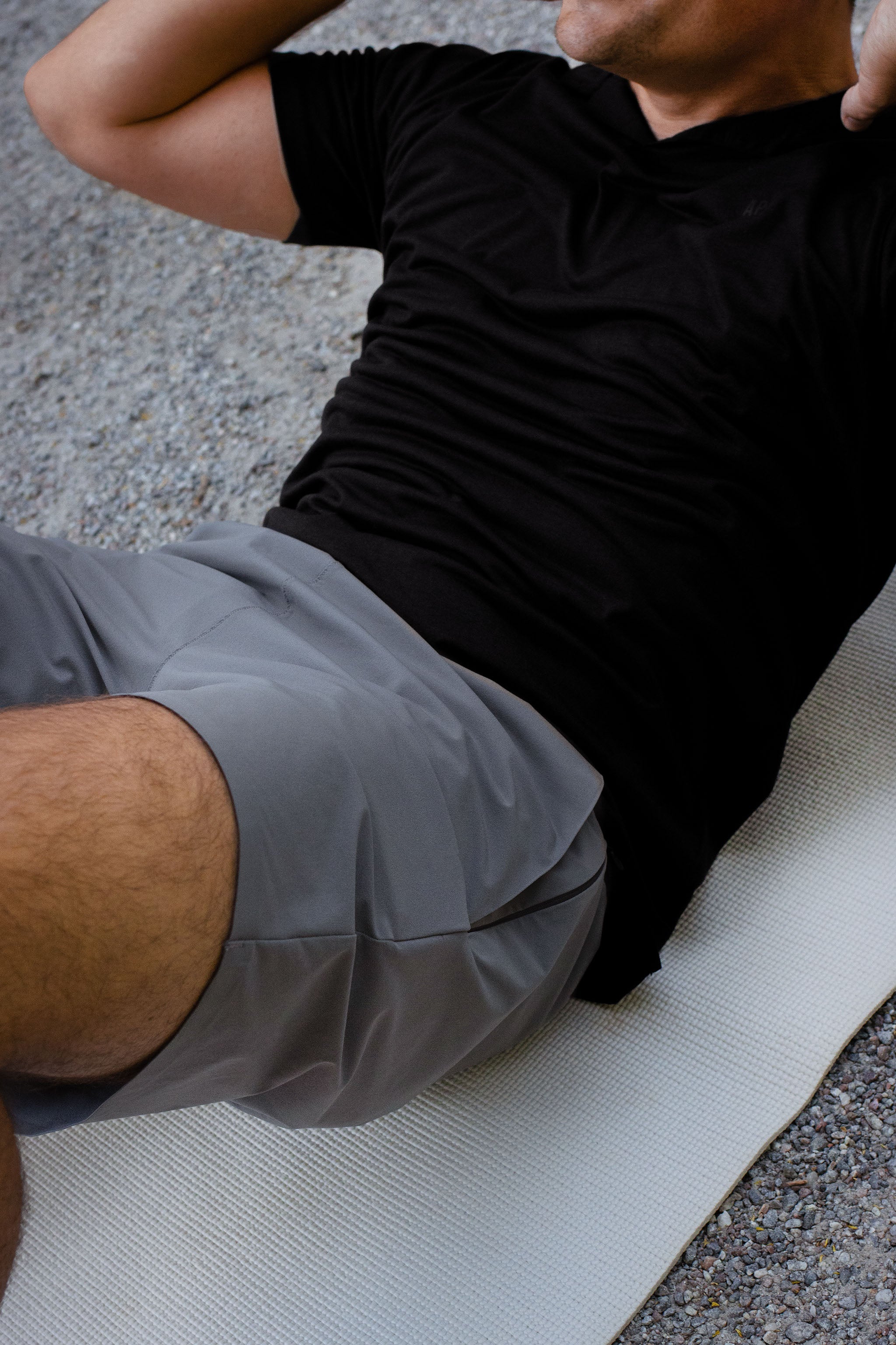 Men's workout performance shorts