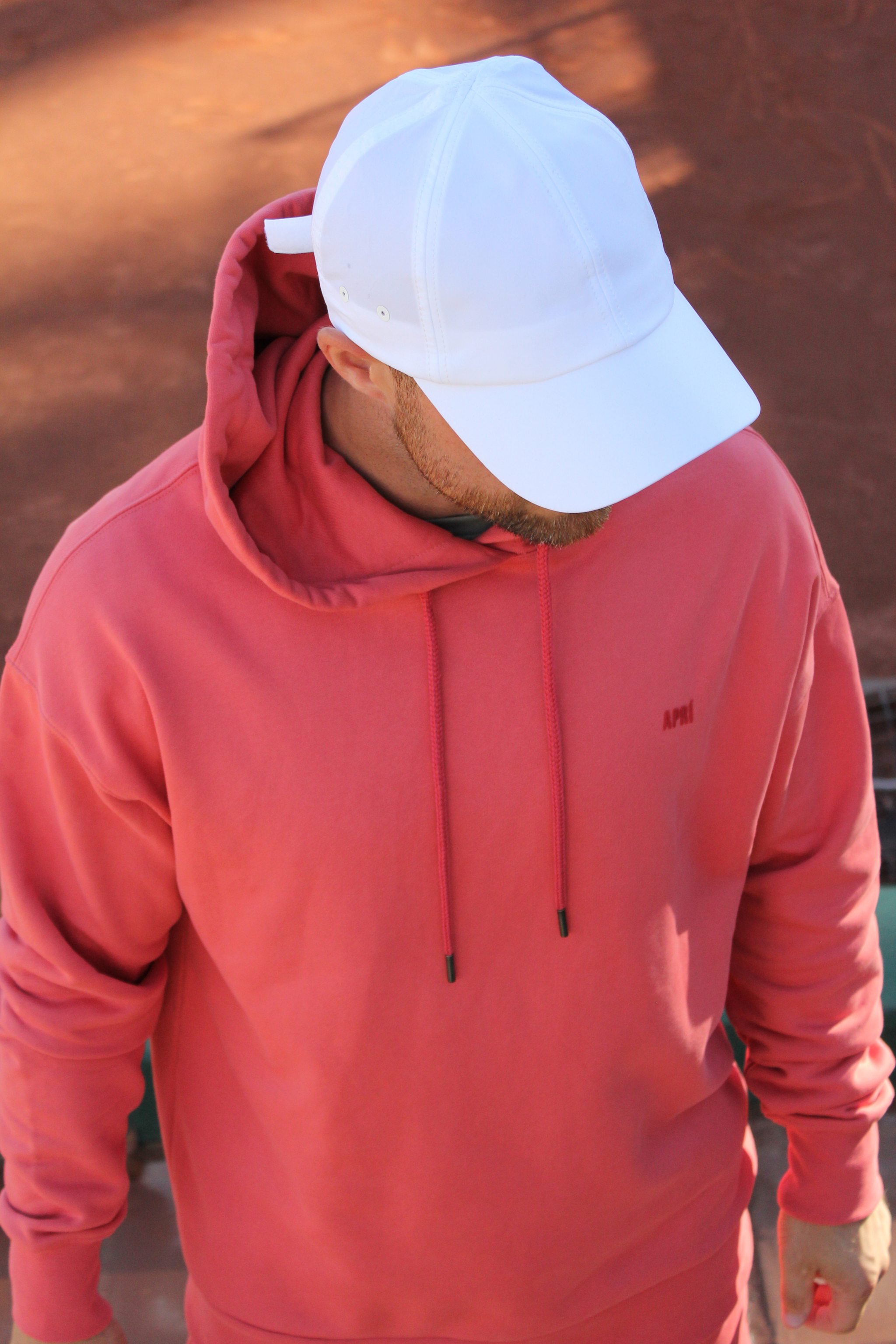apri sportswear nantucket red men's hoodie tennis